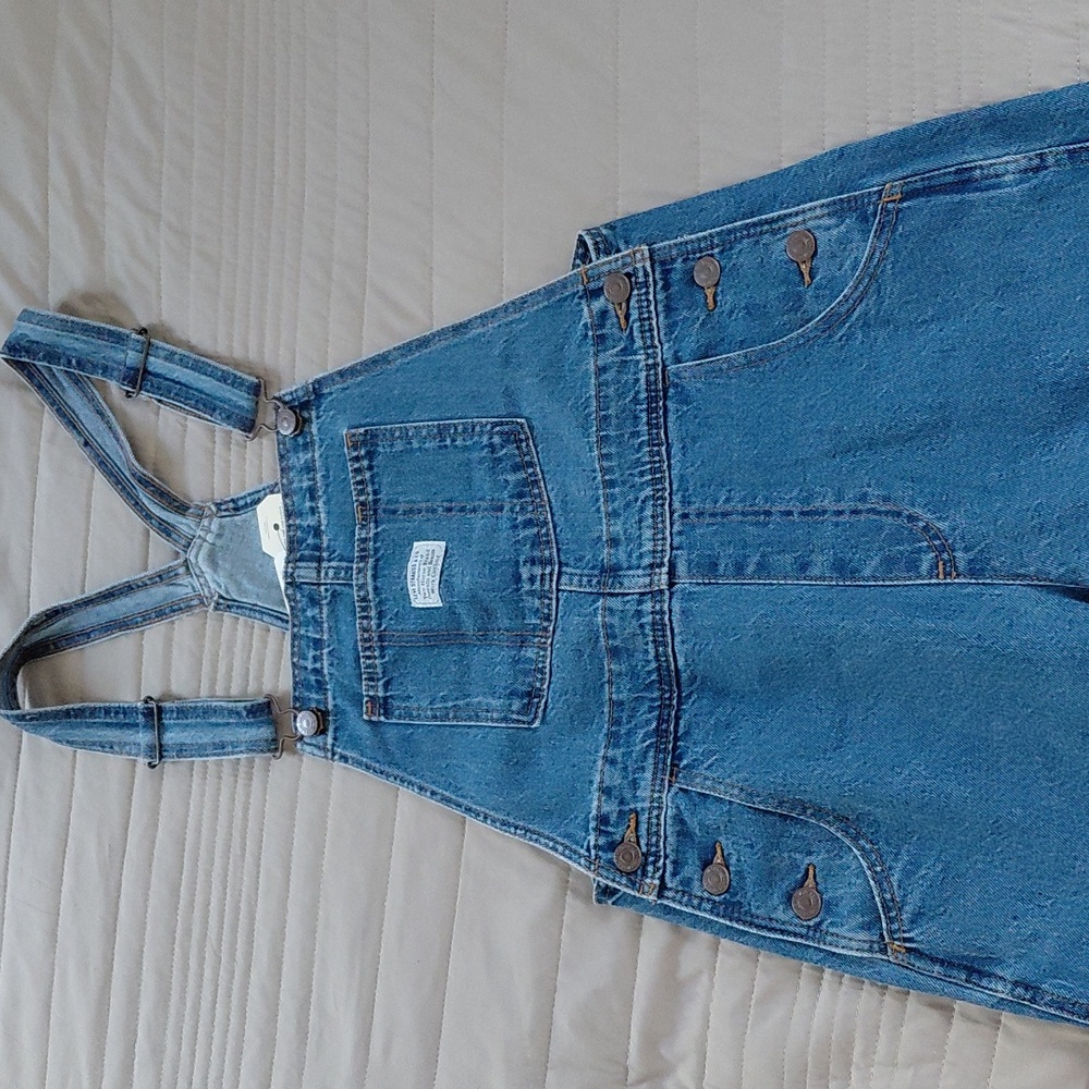 Levi's Vintage Overall Foolish Love Sz S - Picture 13 of 15